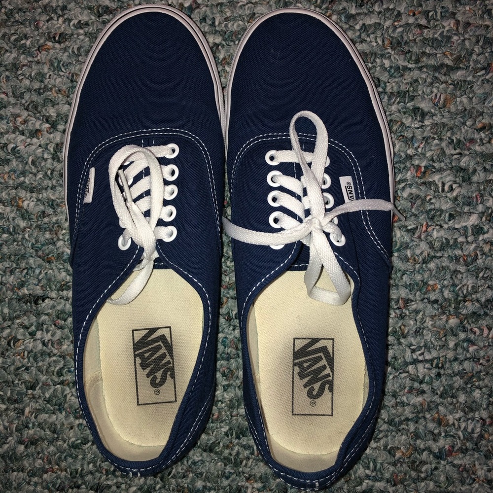 Navy Blue Vans